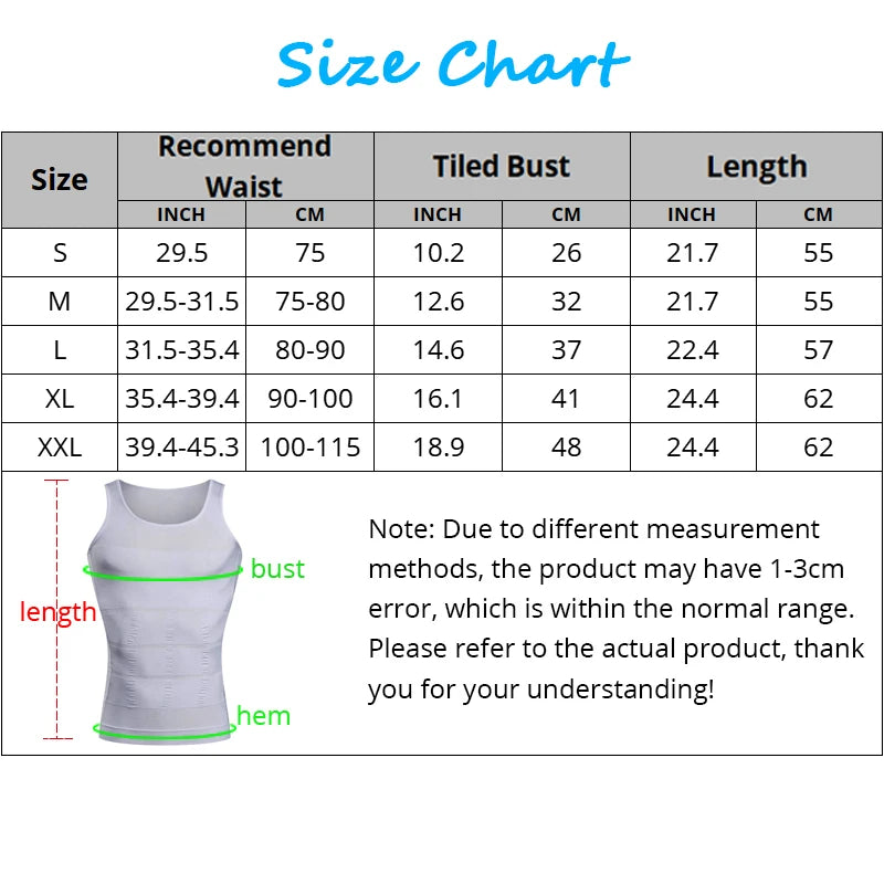 Luxury Men’s Slimming Compression Vest™